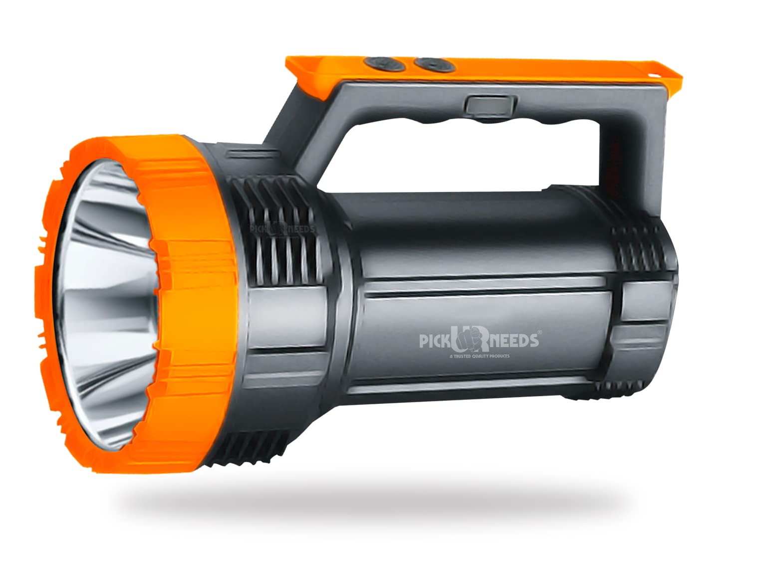 Pick Ur Needs Long Range Power Search Light Emergency Rechargeable100w Bright Waterproof LED Torch Laser (Orange)3000 Lumens (B0BFRFL2MF) Amazon Price History, Amazon Price Tracker