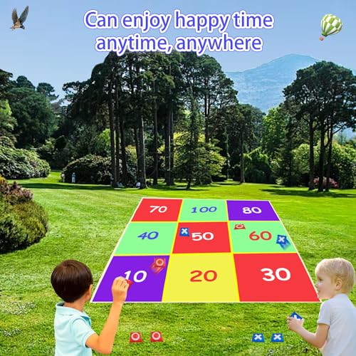 Jeu de Lancer en Toute sécurité pour Enfants, Jeu intérieur/extérieur/pelouse/Jardin - idéal pour Les Enfants et Les Adultes âgés de 3 Ans et Plus, Un Excellent Cadeau pour Les garçons et Les Filles – Image 4