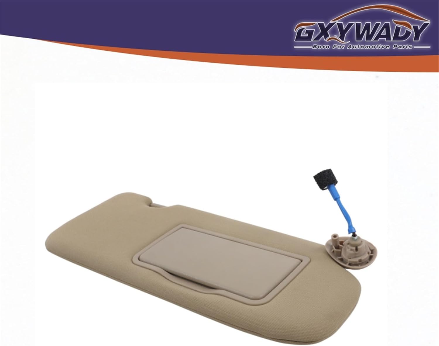 GXYWADY Left Driver & Right Passenger Side Sun Visor Beige Replacement for CR-V 2017-2022 Replacement for 83280-TLA-A12ZA Replacement for 83230-TLA-A61ZA with Lights and Mirror