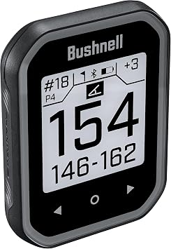 bushnellgolf Golf Phantom 3 Handheld Slope GPS, Touchscreen Display, Belt Clip & Carabiner, Black