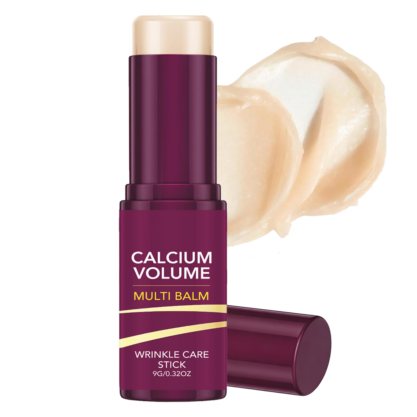 Calcium Volume Multi Balm, Cemenrete Calcium Multi Balm Stick, Anti Aging Crema Occhi contro rughe e linee sottili, collagene, balsamo per gli occhi, collo, viso (9 g)