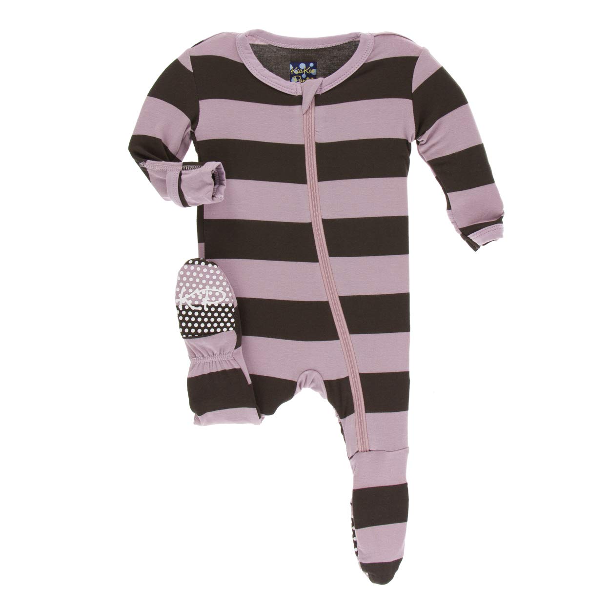 KicKee Pants Little Boys Print Footie with Zipper - Pond Leafy Sea Dragon, 12-18 Months — view 34