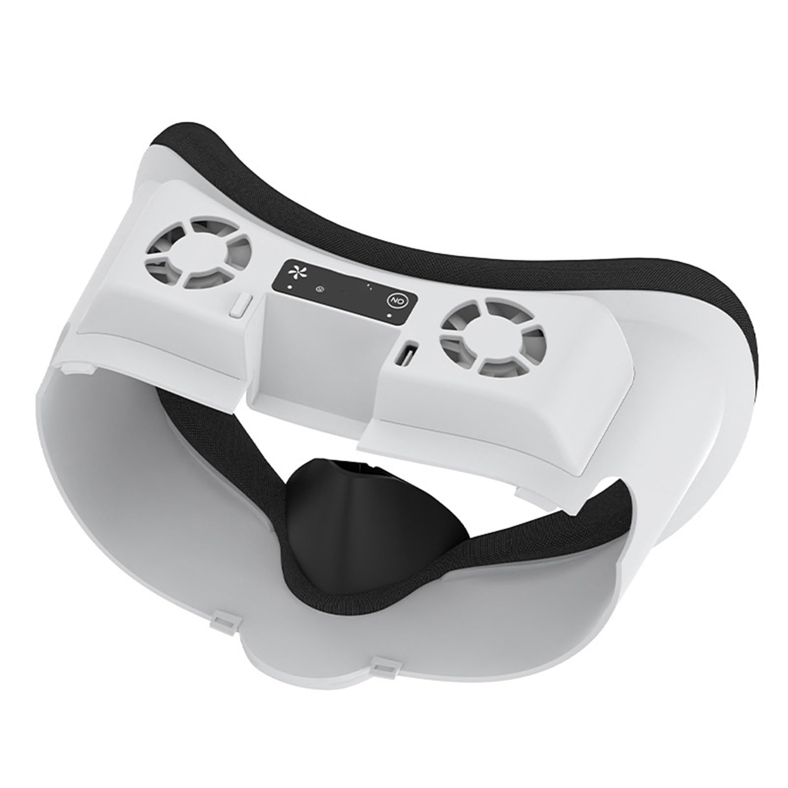 Ventola di raffreddamento RGB compatibile con Meta Quest 3 VR Accessori per cuffie Soft Traspirante Copertura per il viso Cuscino Pad Schiuma Interfaccia Facciale Staffa Ventola di raffreddamento