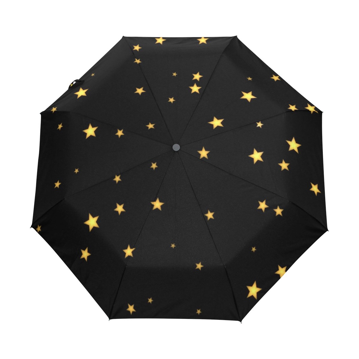 Amazon.co.jp: ミヤビヤ 自動開閉式折りたたみ傘 星型 星形 星柄 五芒 