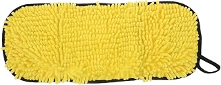 NUOBESTY Toalla Rápida de Microfibra para Mascotas Absorbente Secado Rápido con Bolsillos para Manos para Perros y Gatos Pequeños Medianos y Grandes Color Amarillo