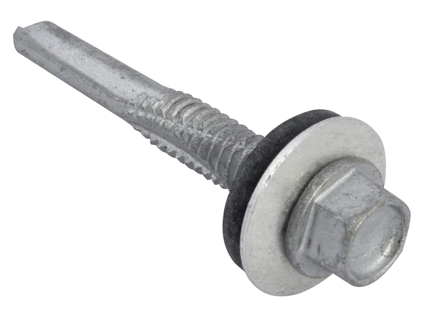 TechFast Heavy Duty Sheet to Steel Roofing Screws | 5.5 x 80mm | Elementech | Bag 50