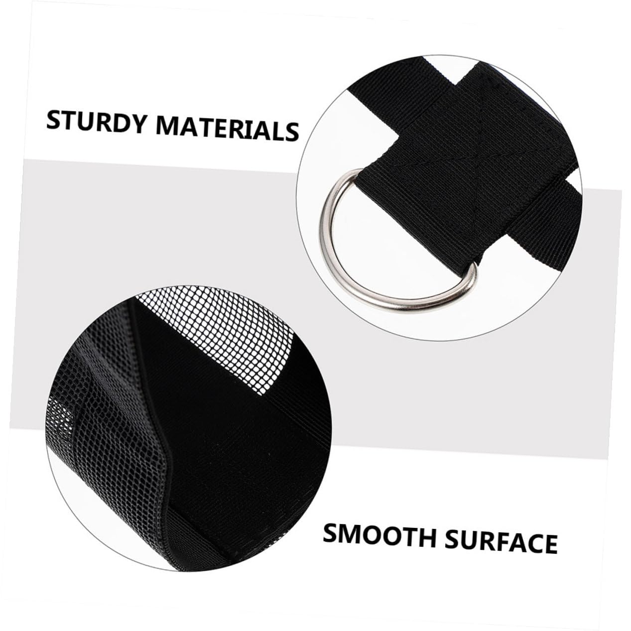 Imbracatura Riutilizzabile in Nylon Nero e Bestiame Pesare 2 Pezzi per Comoda e Resistente Piccoli Animali per Uso Agricoltura e Allevamento