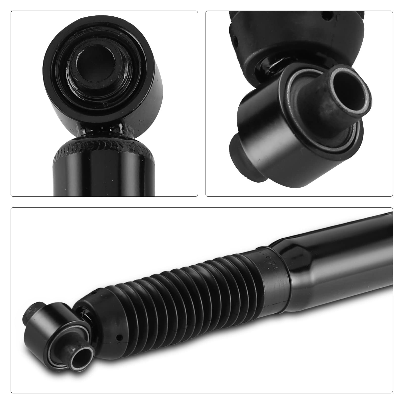 Frankberg 2 amortiguadores traseros 390 mm presión de gas 5206RC | Compatible con: C4 Grand Picasso I UA, C4 Picasso I MPV UD