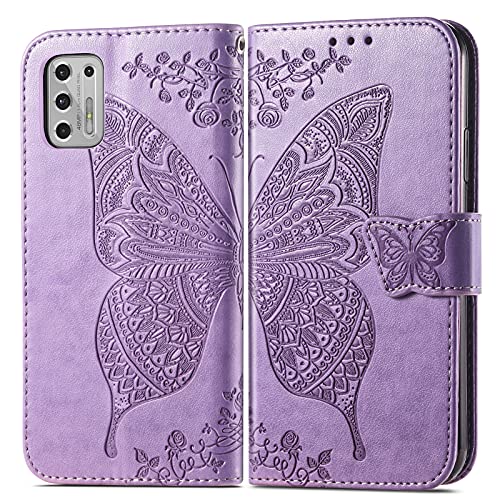 Asdsinfor Moto G Stylus 2021 Case Premium PU Leather Wallet Case with Card Holder Kickstand Magnetic Shockproof Flip Folio Protection Cover for Motorola Moto G Stylus 2021 Butterfly Light Purple SD Asdsinfor Moto G Stylus 2021 Case Premium PU Leather Wallet Case with Card Holder Kickstand Magnetic Shockproof Flip Folio Protection Cover for Motorola Moto G Stylus 2021 Butterfly Light Purple SD