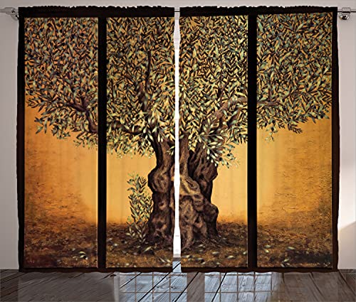 Ambesonne Tree Of Life Curtains