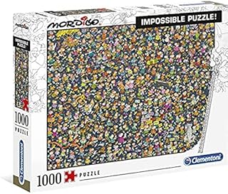 Clementoni - 39550 - Impossible Puzzle - Mordillo - 1000 pieces - Made in Italy - jigsaw puzzles for adult