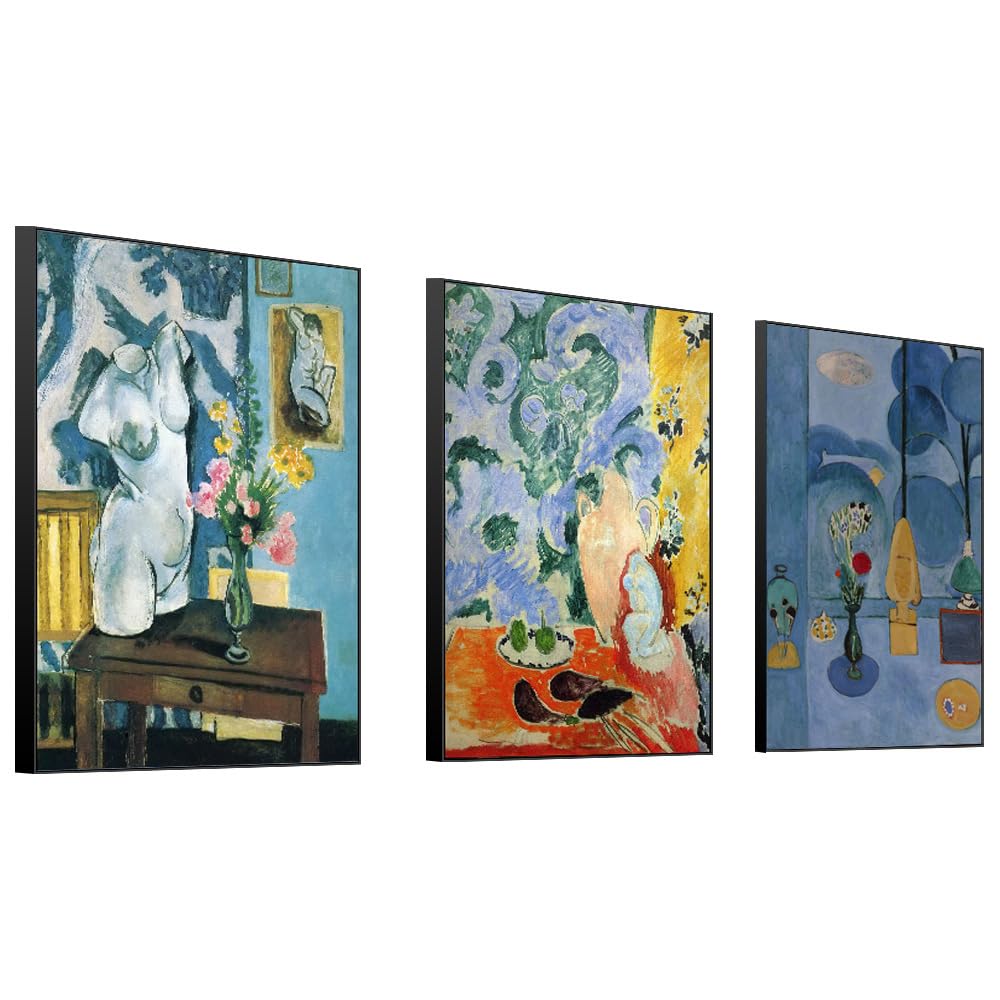 GREYAS Wall art Set,3 Piece Wall Art,Large Wall Art,Wall Art for Living Room Office Dero