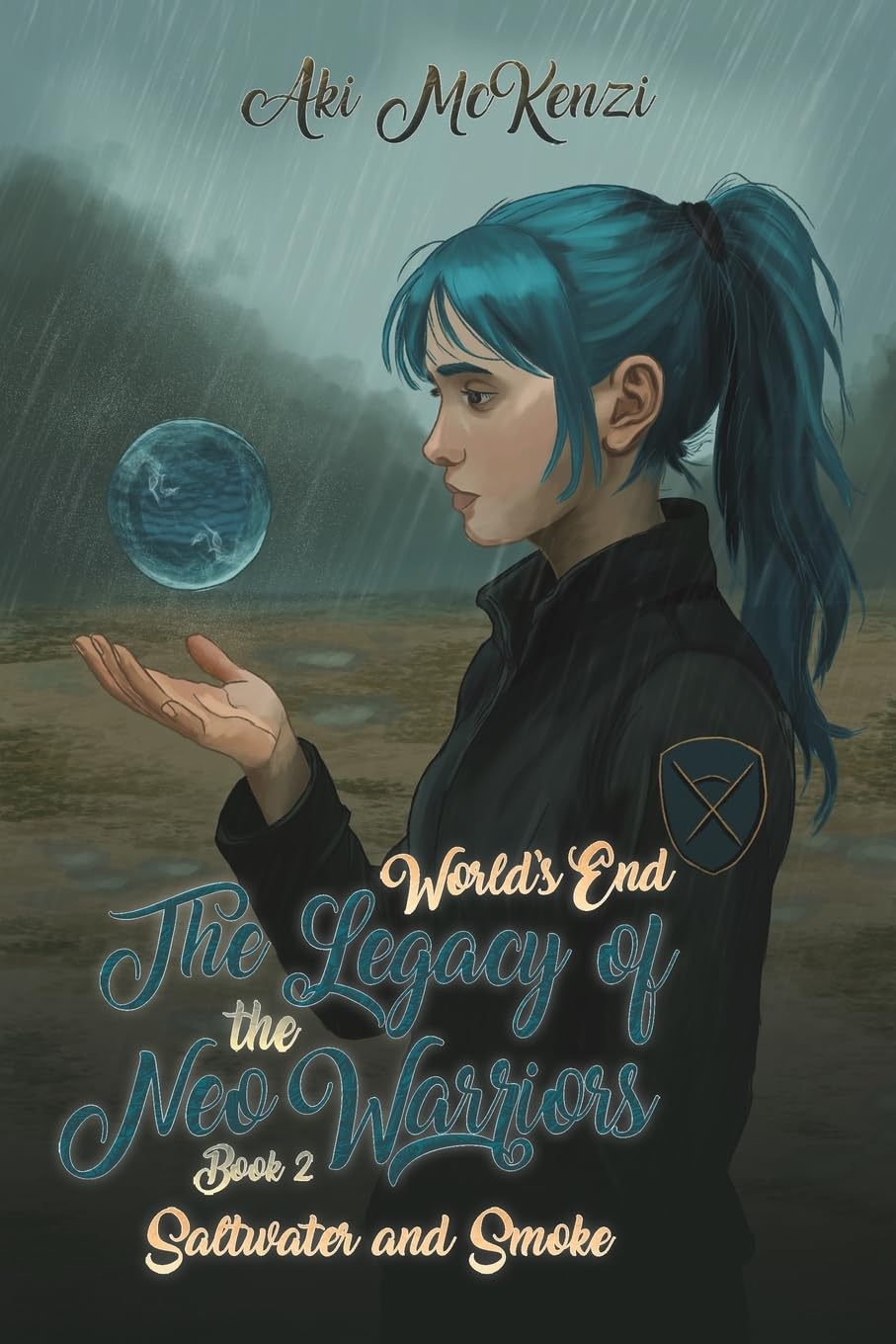 Saltwater and Smoke by Aki McKenzi PAPERBACK 9781037115981