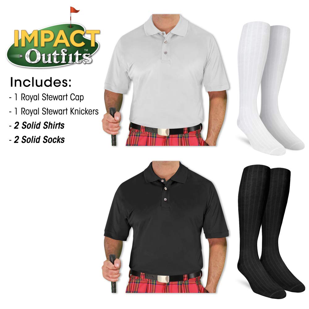 Golf Knickers Stroje golfowe Impact Plaid - męskie - Royal Stewart