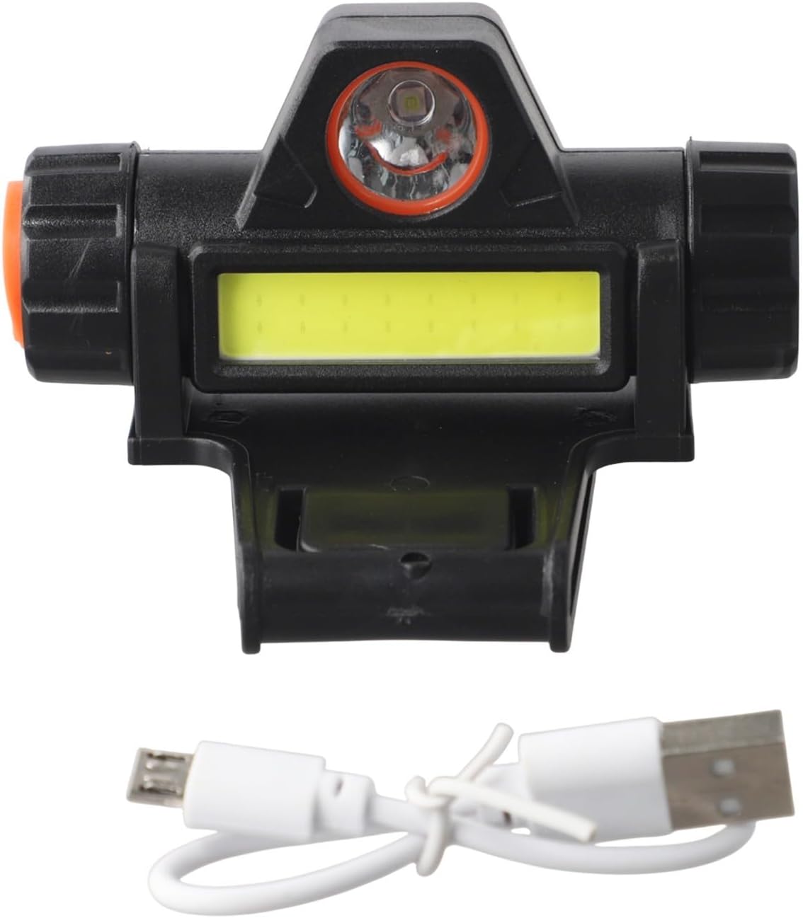 Welding Helmet Headlamp with Mounting Bracket, USB Rechargeable Headlight for Welding Helmet Headlamp, Welding Helmet Light, 8 cm PP Safety Lamp