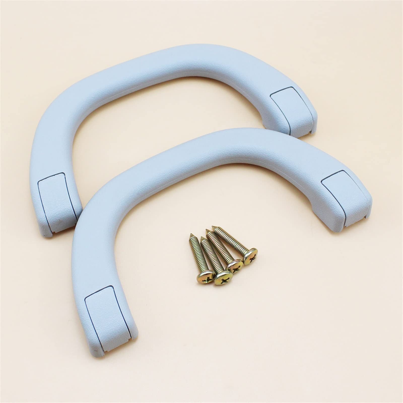 2PCS Auto Sinistra Destra Tetto Pilastro Tetto Maniglia Per Mitsubishi Per Pajero Per Shogun Per Montero V31 V32 V33 V73 V77 1991-2006 (Color : grigio