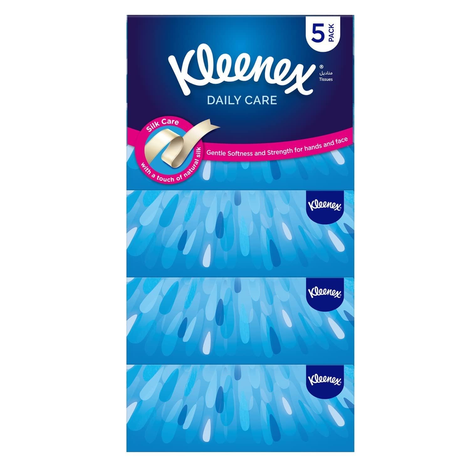 Daily Care Facial Tissue 5 x 170pcs
