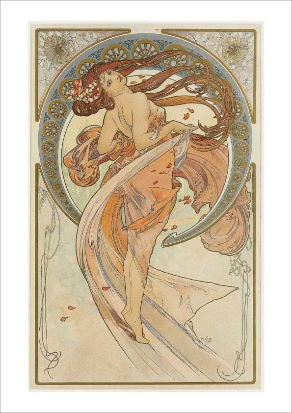 Amazon.co.jp: ミュシャ 絵画アートポスター A1 サイズ10種類 ASG0057