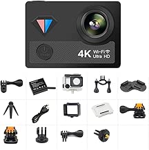 AG Portable G5 Sports Camera 4K Wifi 12Mp Waterproof Motion Cam 4G Remote Control 170 Degree Large Angle Lens F2 Aperture with Rechargeable Battery and Mounting Kit AG Portable G5 Sports Camera 4K Wifi 12Mp Waterproof Motion Cam 4G Remote Control 170 Degree Large Angle Lens F2 Aperture with Rechargeable Battery and Mounting Kit