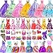 ZITA ELEMENT 25 Vêtements Robes de Poupée& Maillots de Bain 5 Robes de mariée Longues 5 Jupes Mode 5 Maillots de Bain Bikini et 10 Mini Robes pour poupée Fille de 11,5 Pouces
