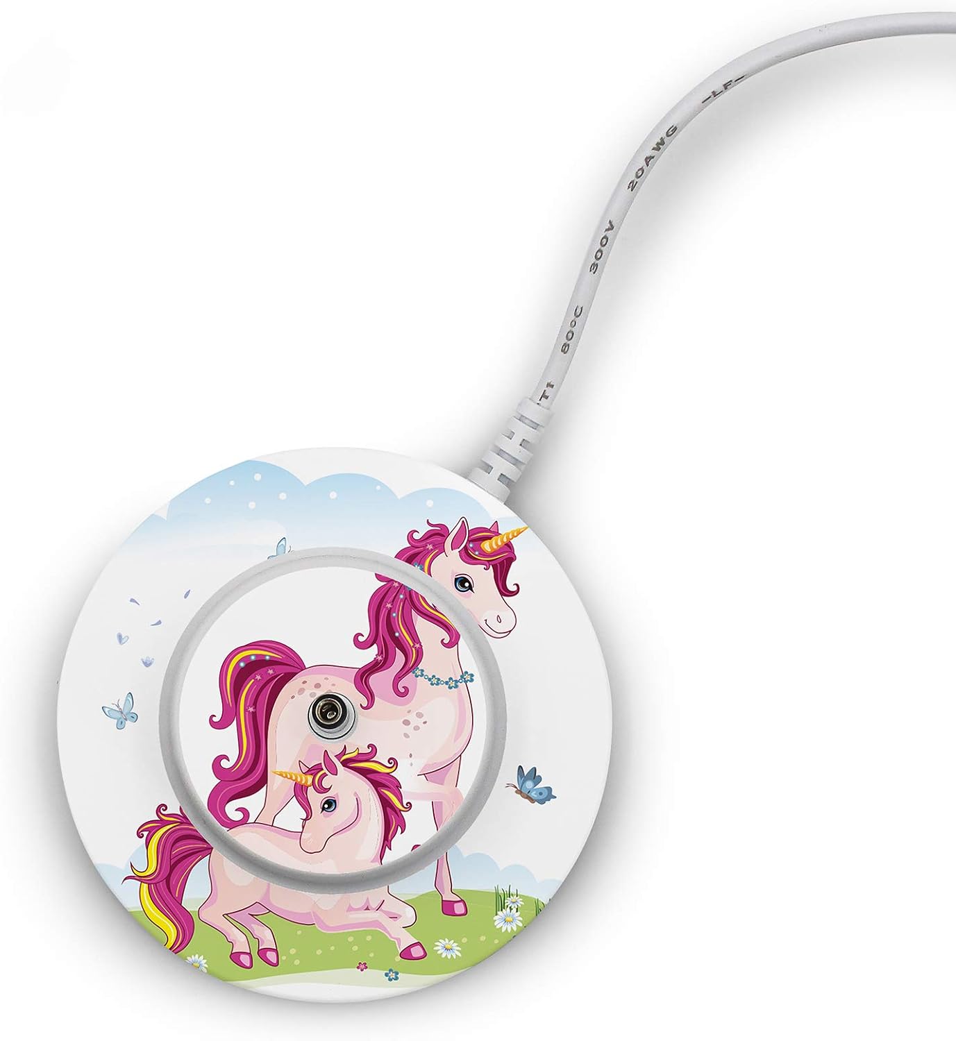 yabaduu Protective Film for Tonie Charging Station Design Sticker Cover Child-Friendly Perfect Fit Self-Adhesive Film Accessories for Children Toys Y046 (No. 40 Unicorns - Image 3