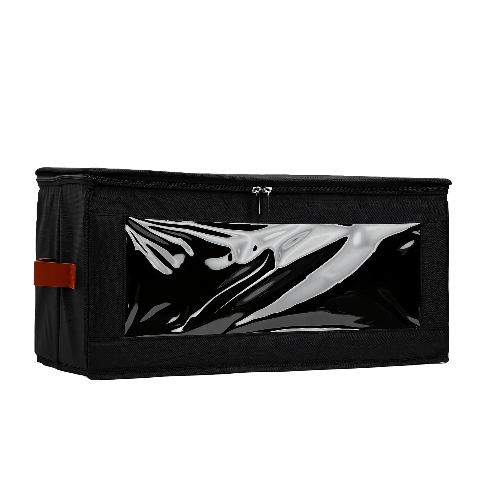 Scatola porta filamenti per stampa 3D da 4 pezzi, per 24 rotoli con finestra trasparente (Black)