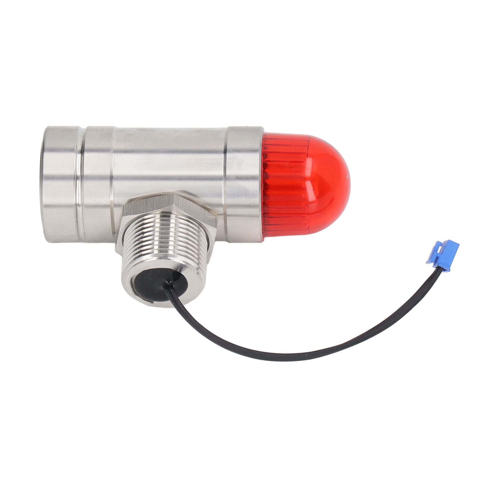 Explosion Proof Audible Visual Alarm, G3/4 DC24V Audible Visual Alarm, 304 Stainless Steel Acousto Optic Strobe Explosion Proof, Warning Lights