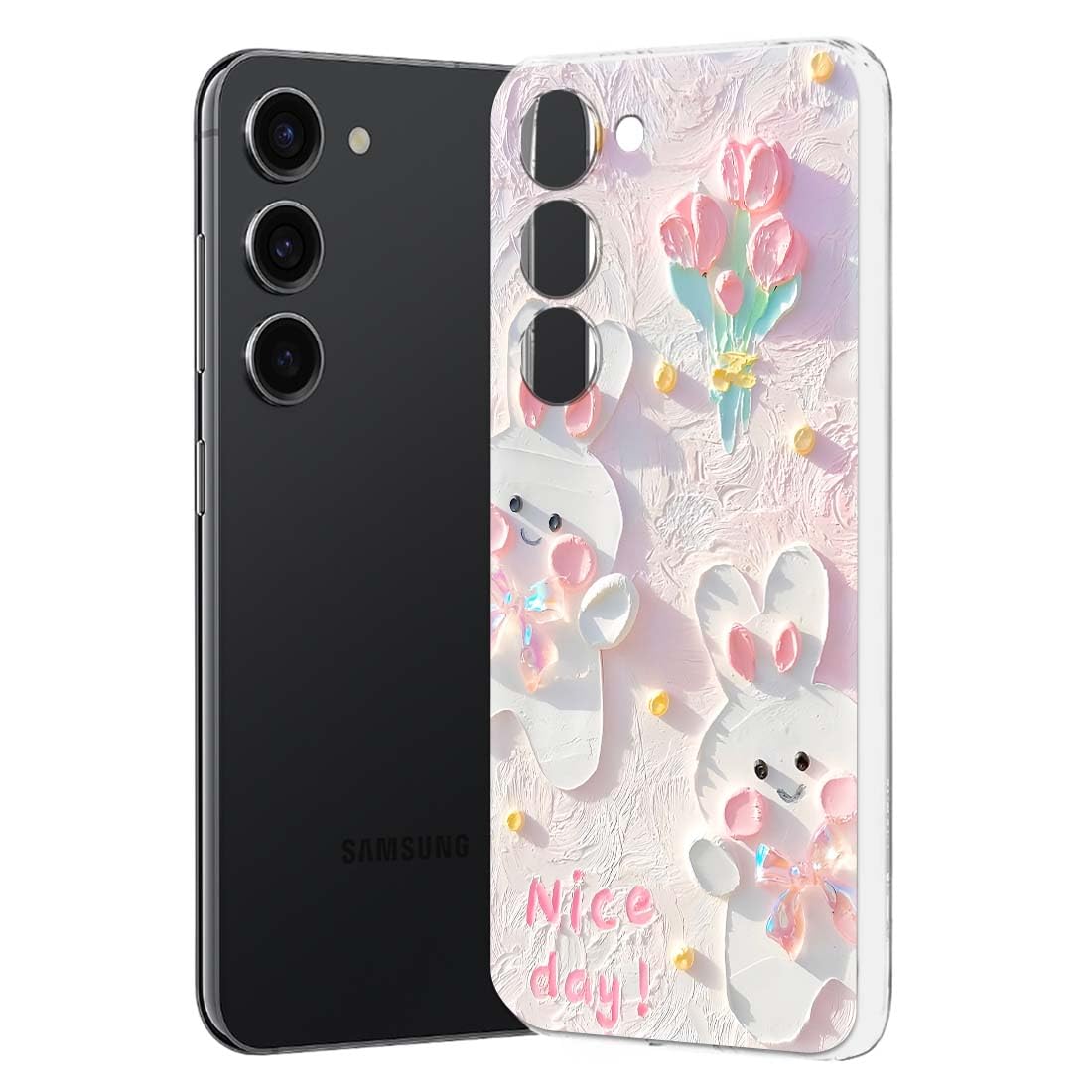 Fashionury Soft Mobile Back Cover for Samsung Galaxy S23 5G (Silicone_Multicolor) Fashionury Soft Mobile Back Cover for Samsung Galaxy S23 5G (Silicone_Multicolor)