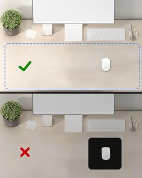 Magic Mouse 2 Mousepad لاصق، تصميم محمول وبسيط، حركة سلسة وغير مقيدة، لا حاجة لاستبدال قدم الماوس (3 حزمة)