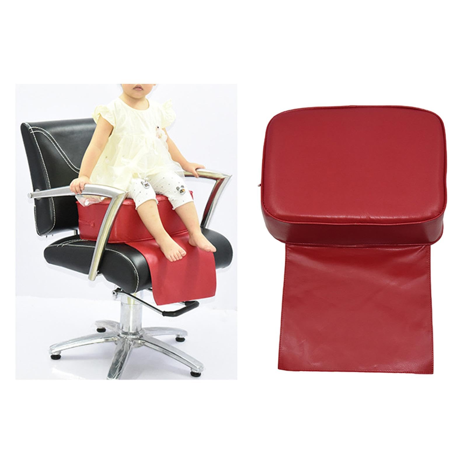 Asiento Elevador para Niños, Asientos para SPA, Fácil de Limpiar, Cubierta de PU Duradera de Gran Tamaño, Equipo de Salón de SPA, Accesorios, Rojo, Individual