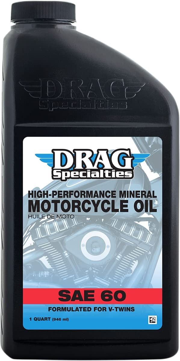 Oil 3601-0768 High-Performance Mineral Motorcycle Oil - SAE 60