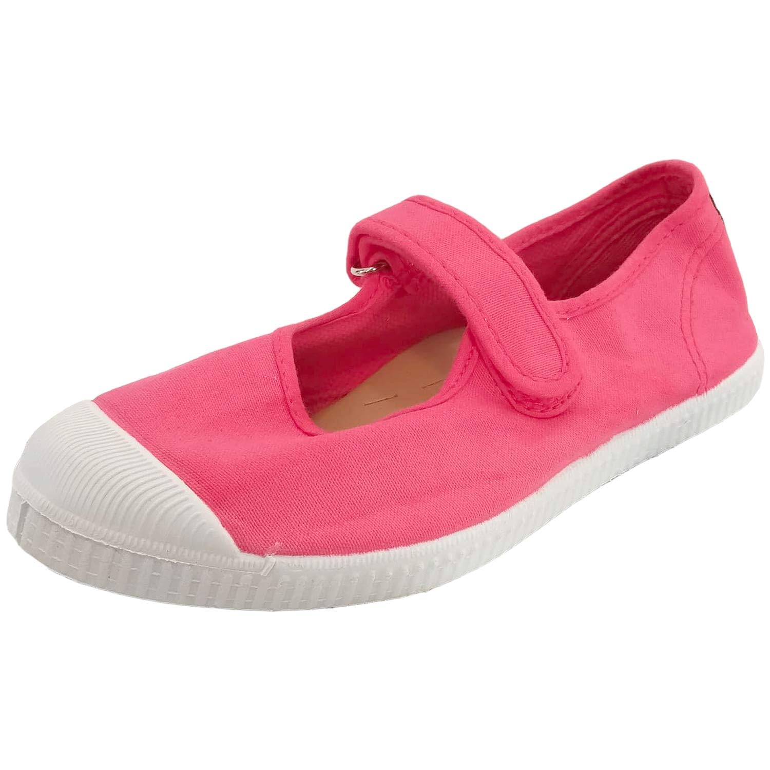 Natural World Mary Jane W76997 - Ballerina da bambina in cotone