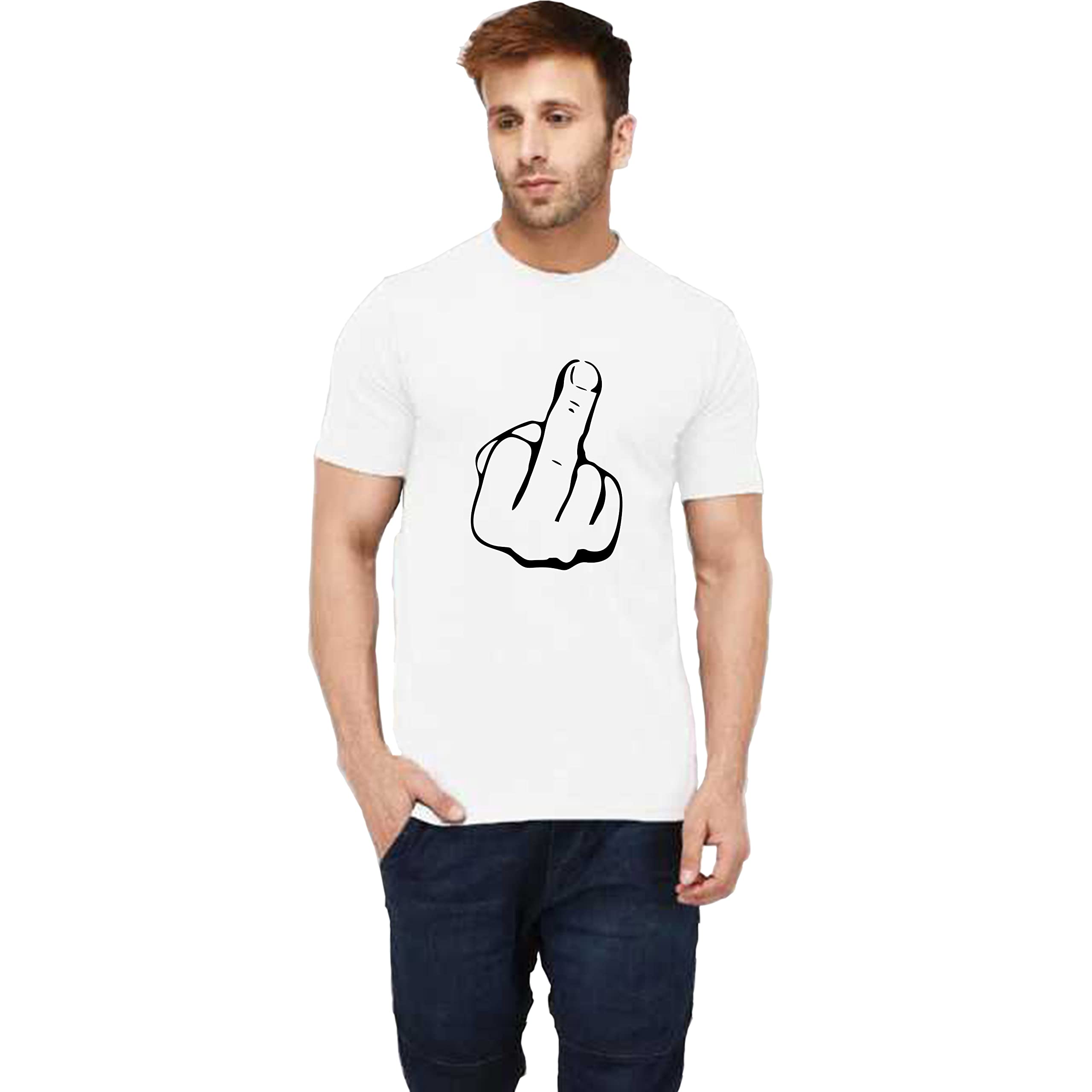 Men's Solid Regular Fit T-Shirt