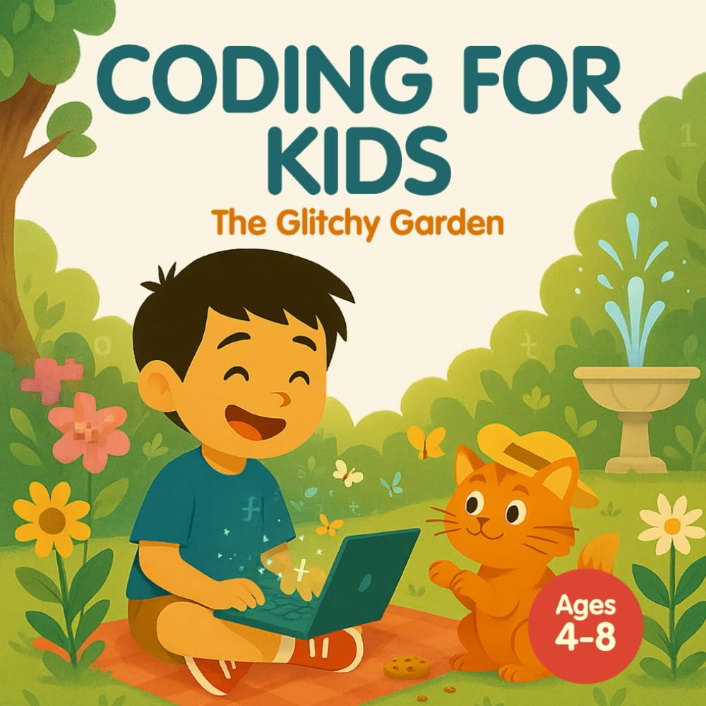 Coding for Kids: The Glitchy Garden: A Fun STEM Story About Debugging, Variables, Functions, and Problem-Solving for Kids Ages 4–8