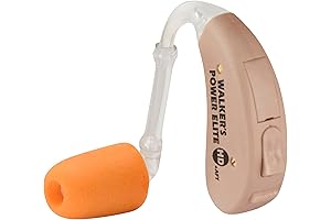 WALKER'S Game Ear HD Power Elite: Amplified Hearing Protection for Hunting