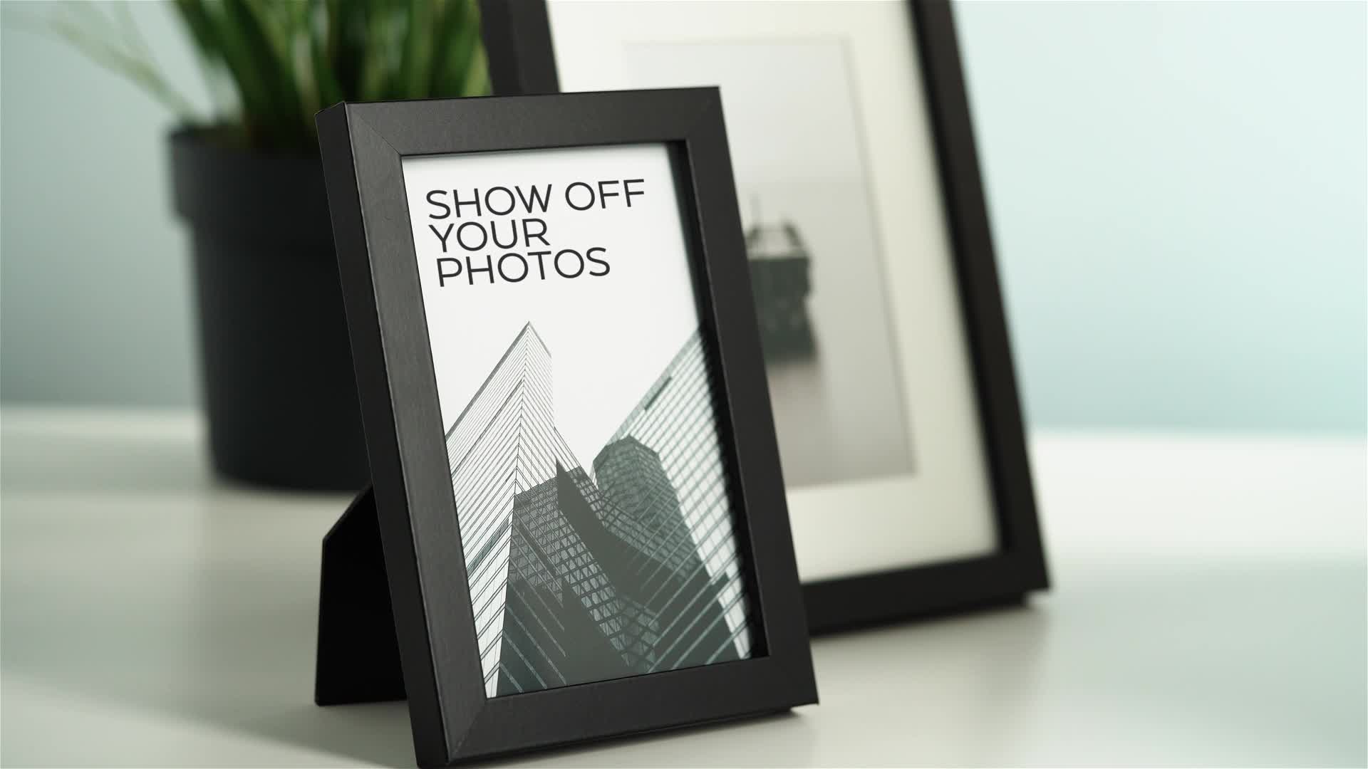 ARTEZA Bilderrahmen Set 10x15 cm, 20er-Pack Holzbilderrahmen in Schwarz mit Glasscheibe im Hoch- und Querformat… – Bild 8