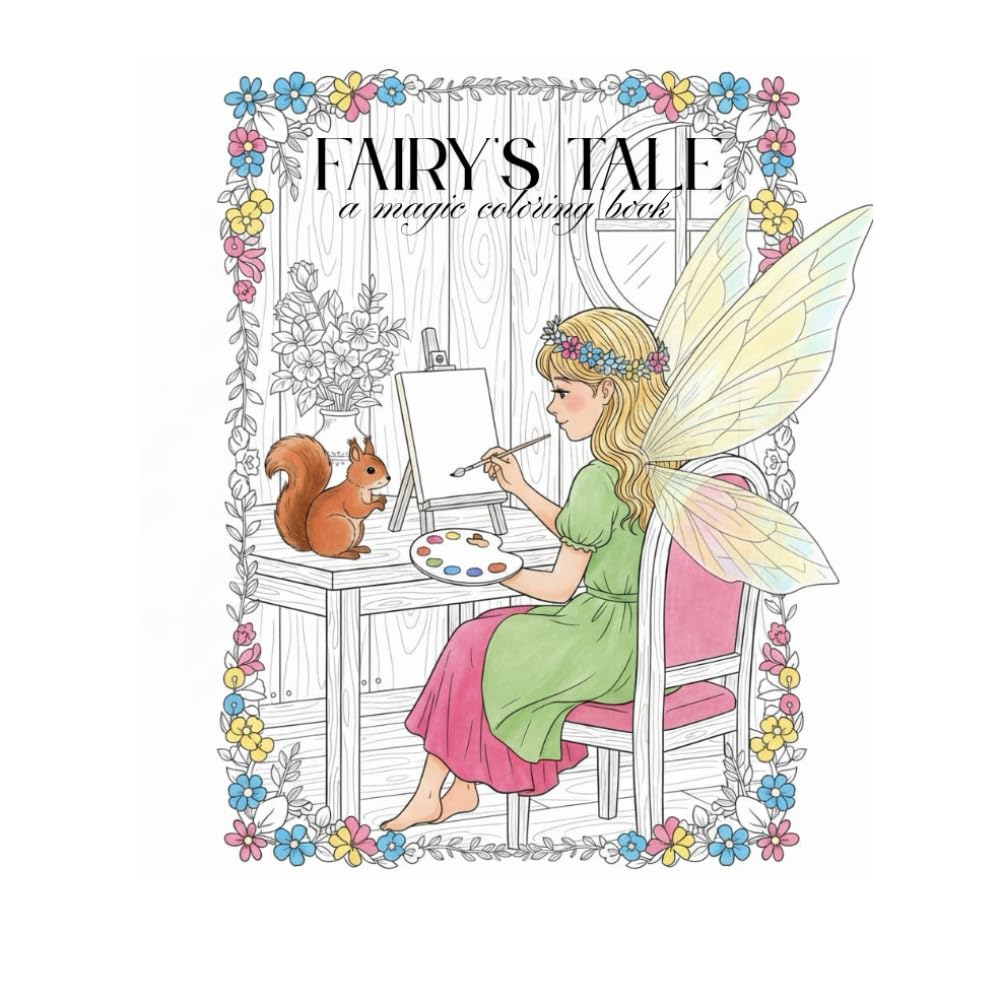 Fairy's tale: A magic coloring book