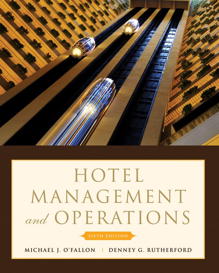 WILEY Hotel Management and Operations Paperback – Illustrated, 19 February 2010
