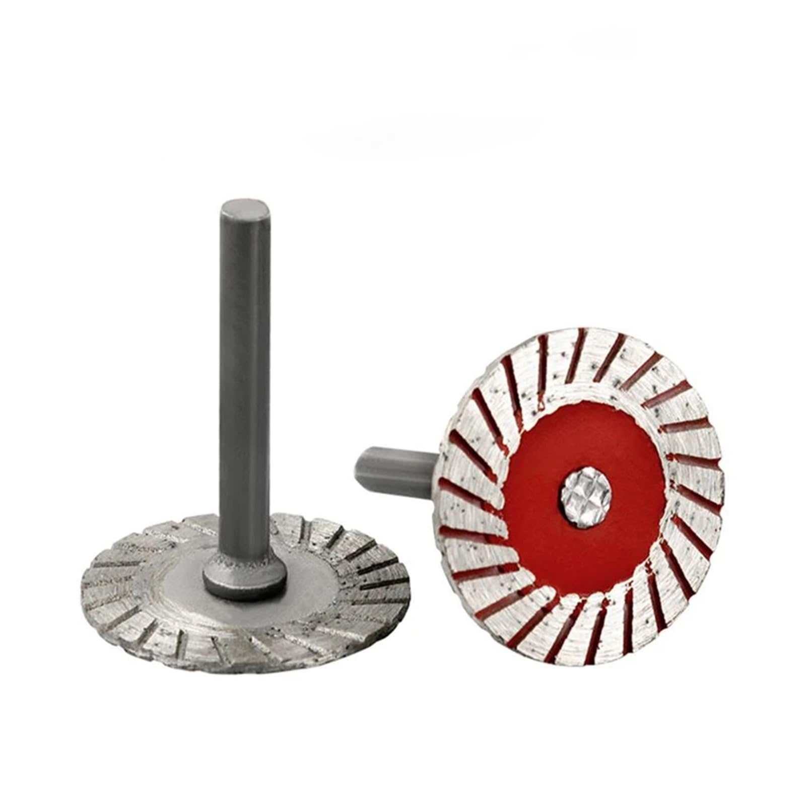 1/10 stücke Mini Kreissägeblatt Set Trennscheibe Holz Stein Granit Rad Drehwerkzeug(Red,10pcs)