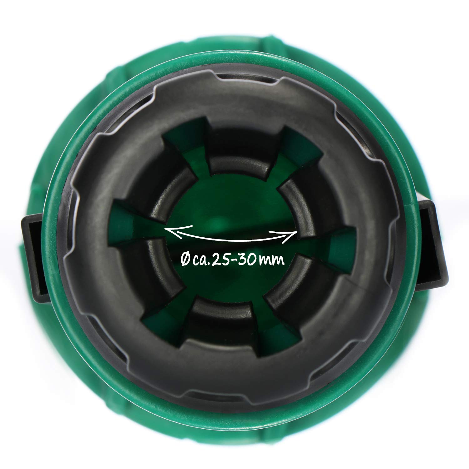 com-four® Soporte de sombrillas para atornillar, Funda de Tierra | espiga de tierra