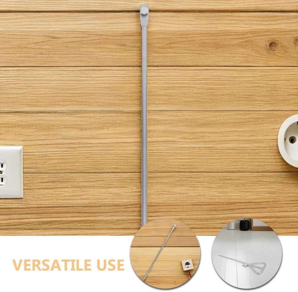 2pcs Galvanized Ground Rod Earthing Weatherproof Grounding Pin For Electric Fences Antennas Generator Earthing