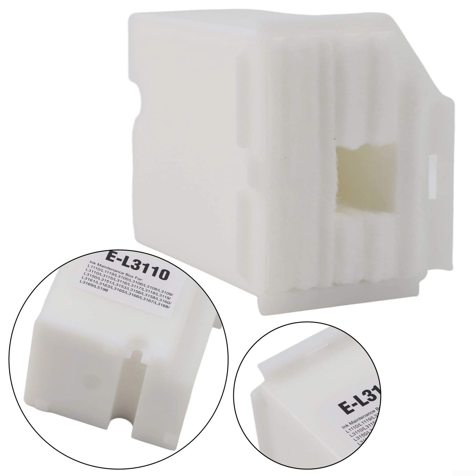 Confezione da 2 spugne di ricambio per stampante ET-2810 / ET-2812 / ET-2814 / ET-2803 / ET-2715 / ET-2720 Series - 5,08 x 6