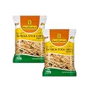 Kozhikodens Tapioca Stick Chips - Crunchy, Authentic Kerala Snack - Gluten-Free, No Artificial Additives, Perfect Tea-Ti