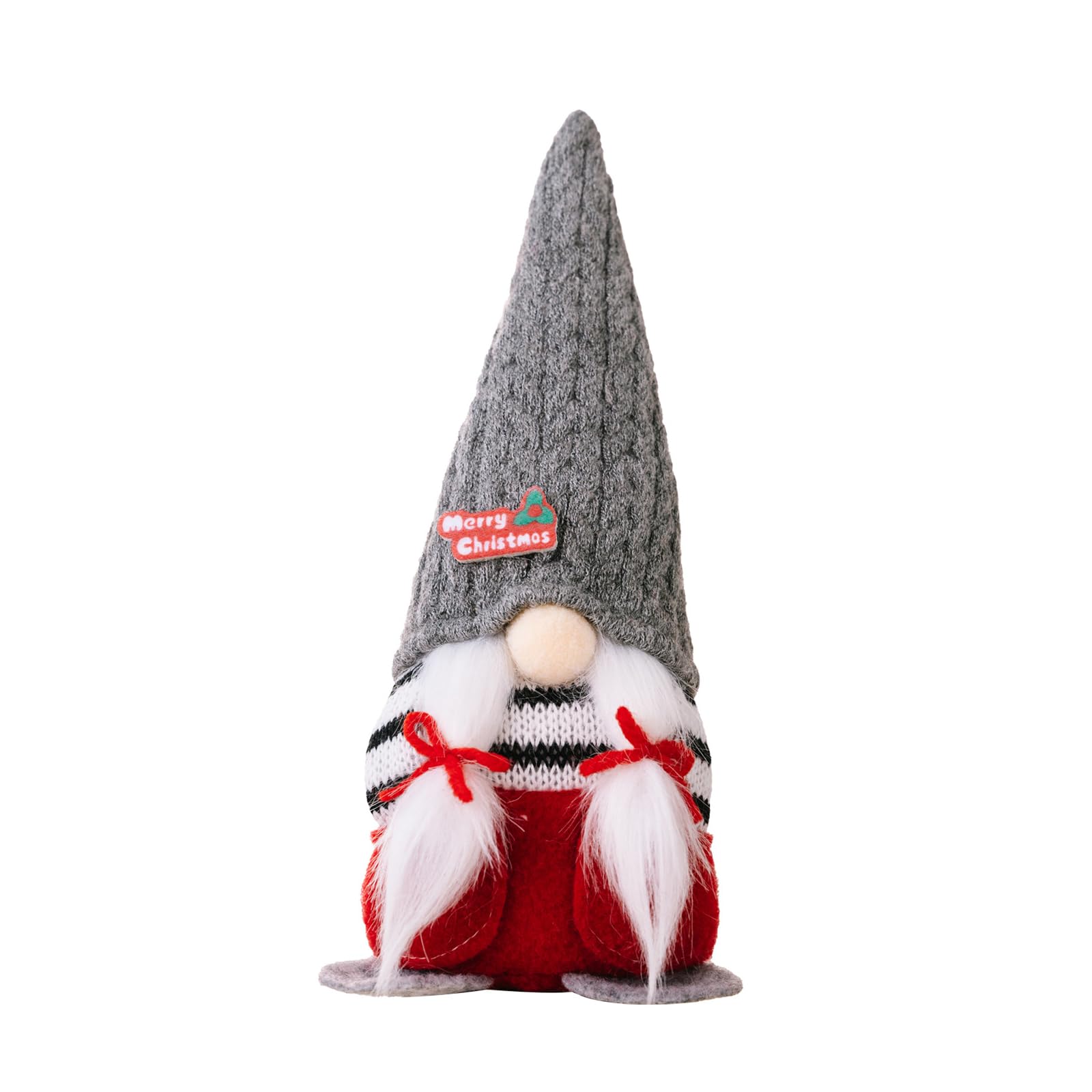 Tsophreniq Christmas Faceless Doll Small Ornament Festival Party Supplies for Decorations Dwarf Tanding Ornaments for Desktop Sofa Faceless Doll Small Gnomes Dwarf