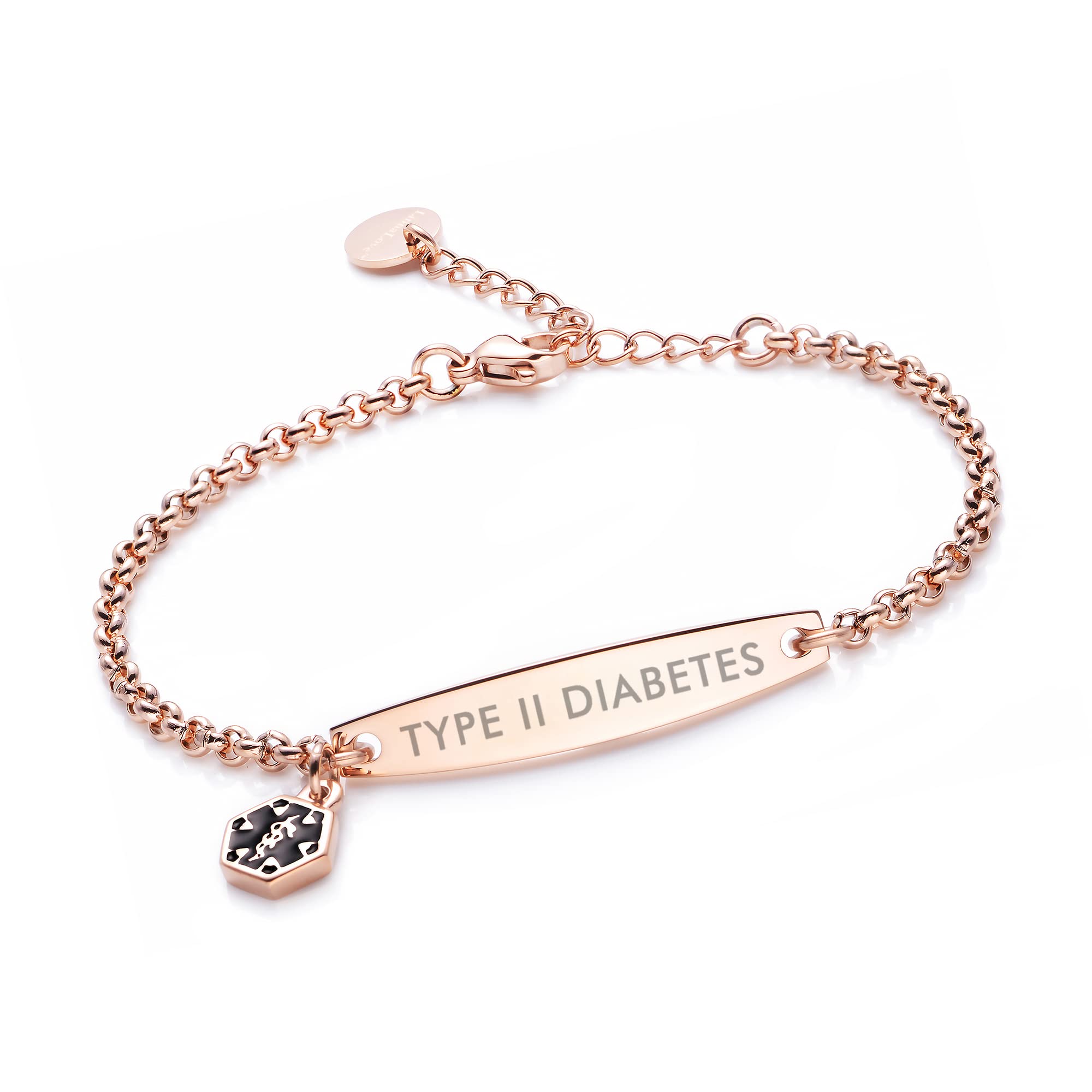 LinnaLove Simple Rolo Chain Bracelet