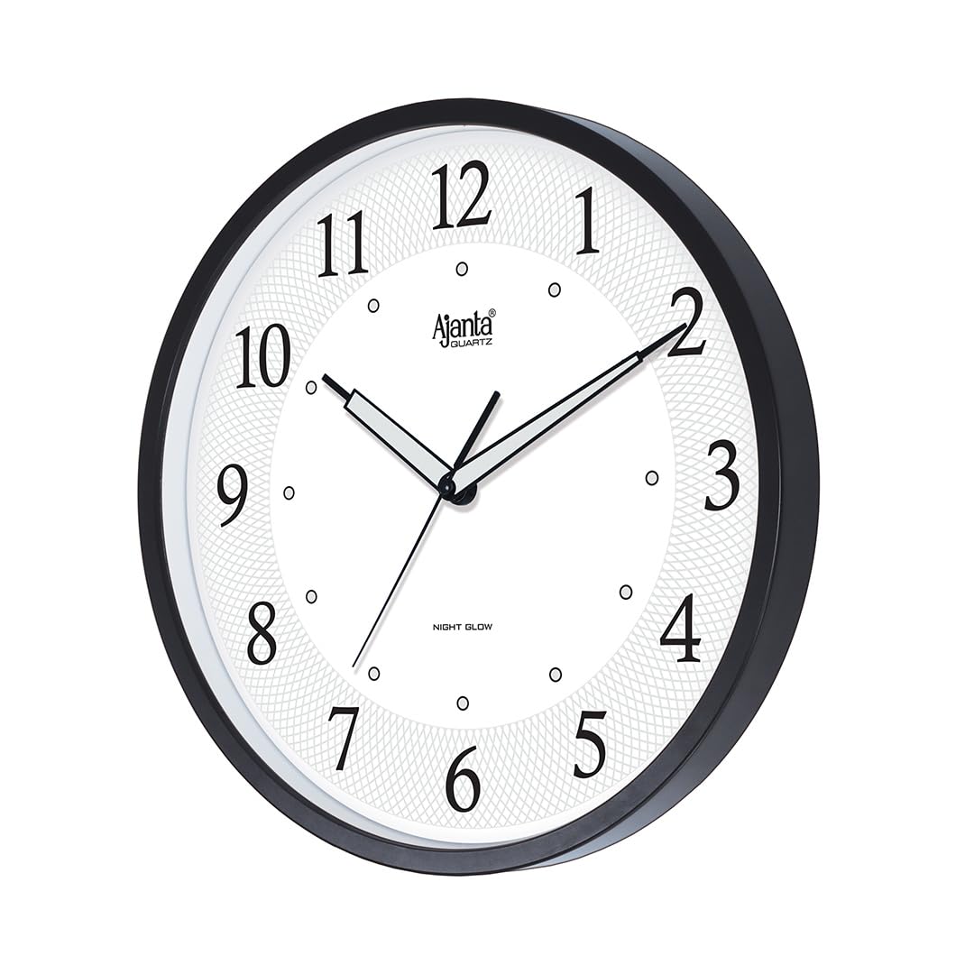 Ajanta Night Glow Wall Clock - Unique Design FREE SHIPPING -8