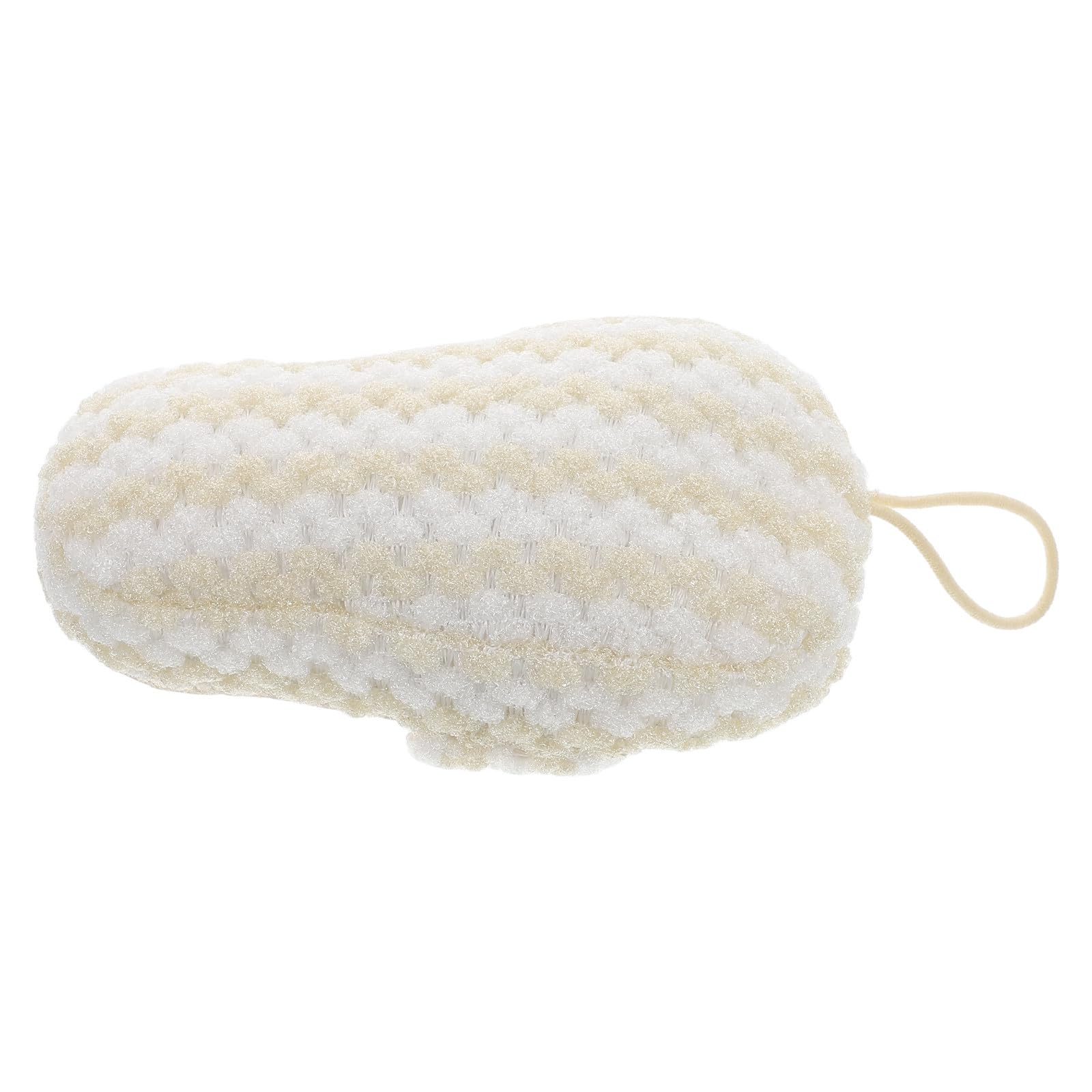 VOSAREA Cute Bath Sponge Slippers Shaped Body Scrubber Exfoliating Washcloth for Women Soft Bath Loofah Shower Accessory for Deep Cleaning and Dead Skin Removal