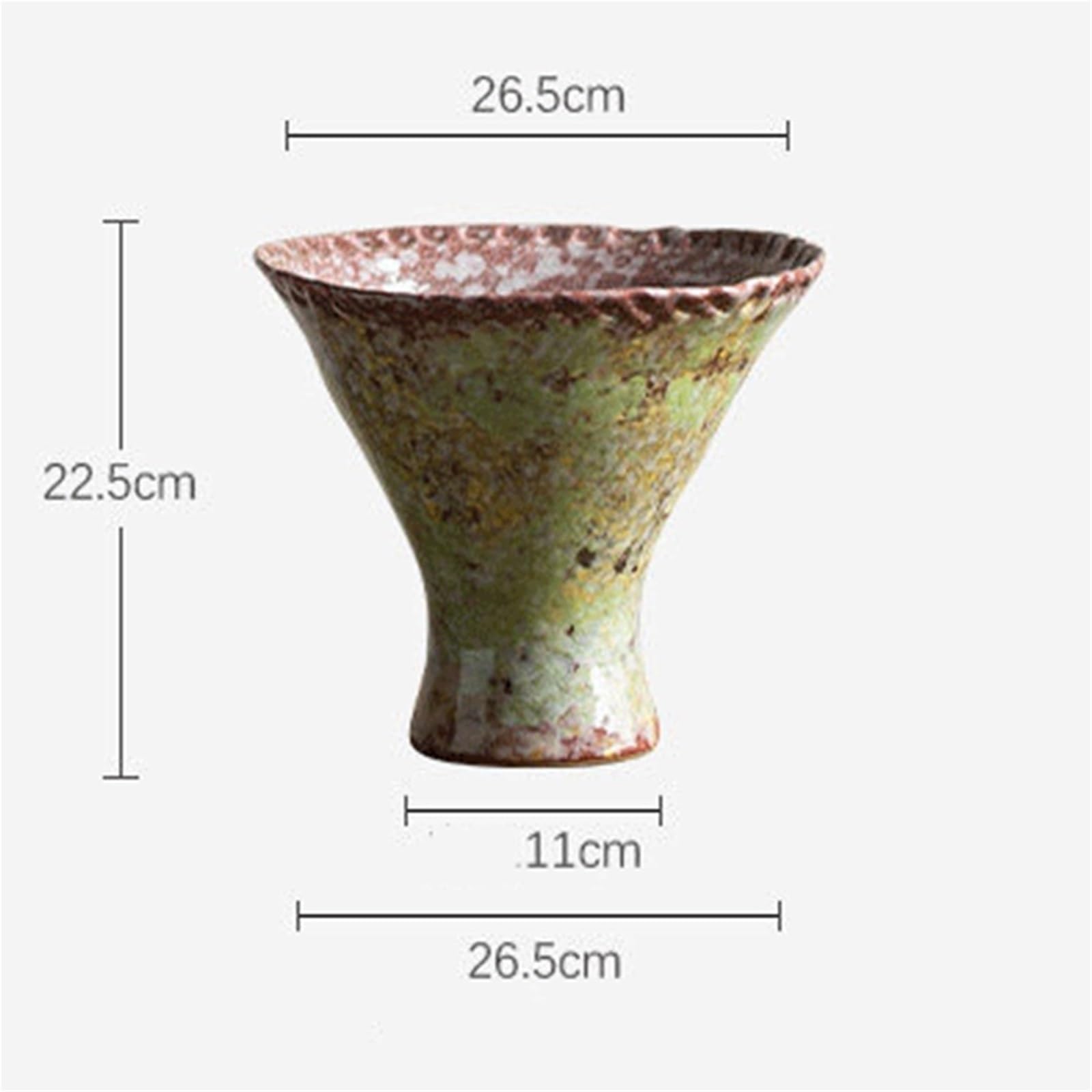 Doniczki zewnętrzne Kolorowe, przeszklone ceramiczne doniczki, odpowiednie do storczyków i Phalaenopsis w pomieszczeniach, wykonane z gliny Doniczki