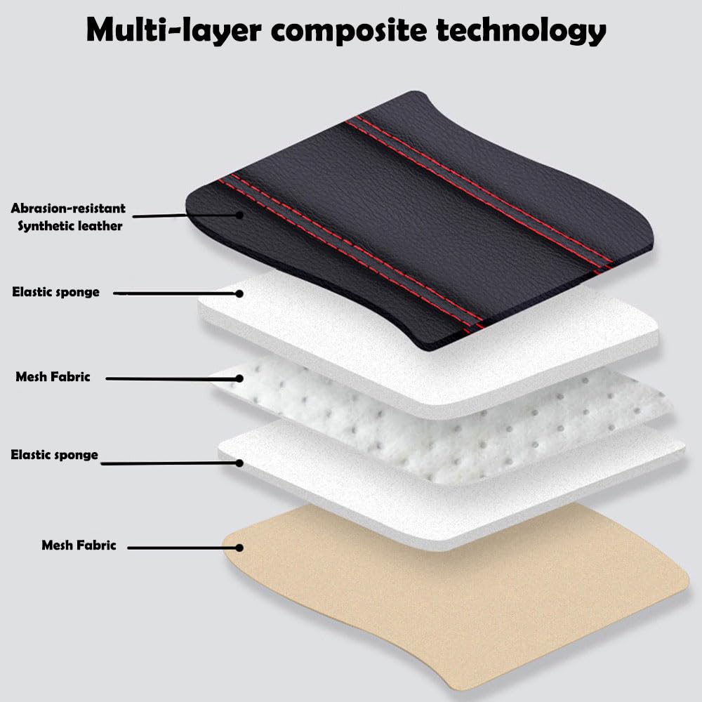 Housse de siège Avant 1 pièce – Cuir PU Respirant et Durable – Protection de siège Universelle pour Voitures, SUV, berlines et camions