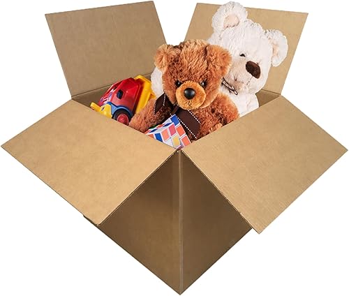 Miniatura 4 de Cajas de embalaje de correo y envío grandes corrugadas, paquete de 10 (18 x 18 x 24 pulgadas, 10 unidades)